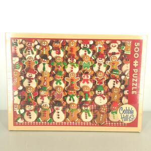 Cobble Hill Christmas Bake Sale 500 Piece Puzzle New/Sealed